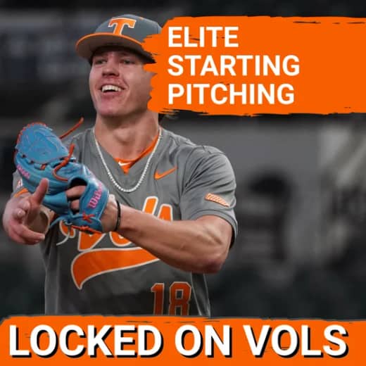 ELITE: Tennessee Vols Pitching Staff STRONG with Future MLB Draft First Rounders Teagan Kuhns, Landon Mack