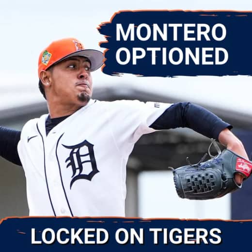 INTRIGUE: Keider Montero Optioned as Tigers’ Rotation PLANS Take Shape—What’s Next?