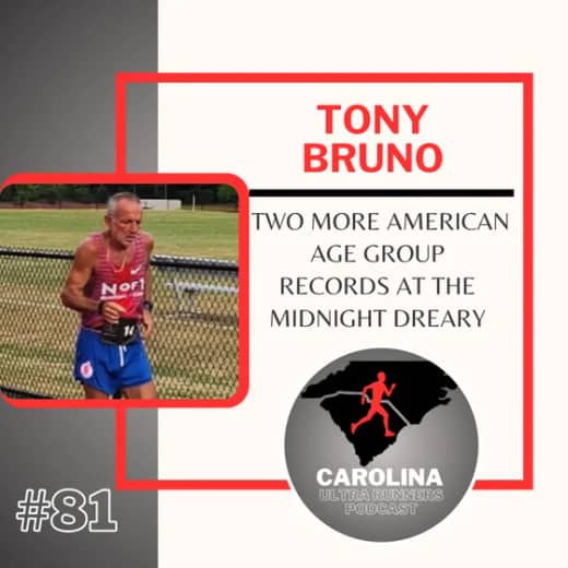 #81: Tony Bruno, Two More American Age Group Records at The Midnight Dreary