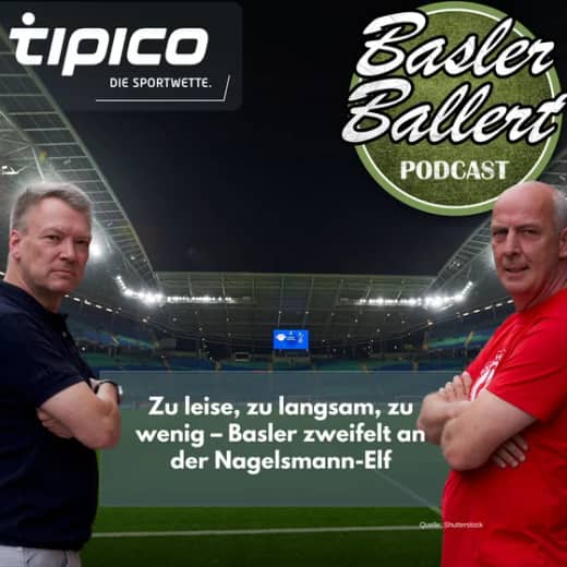 Zu leise, zu langsam, zu wenig – Basler zweifelt an der Nagelsmann-Elf