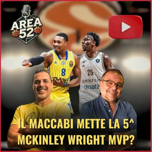 EUROLEGA 2025/26 - Il Maccabi mette la 5^, Mckinley Wright MVP?
