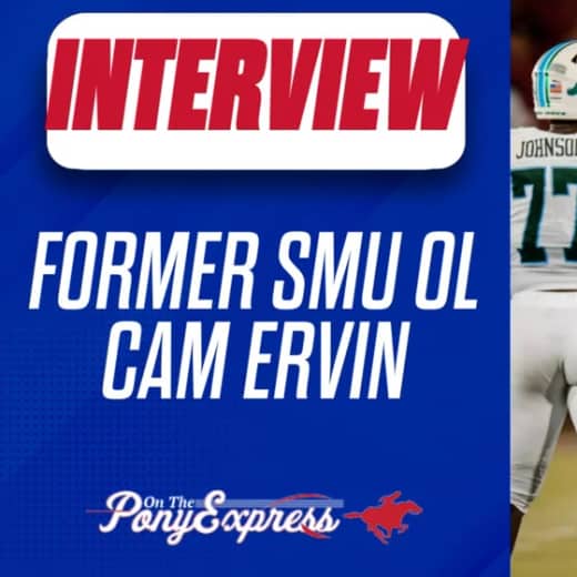 EXCLUSIVE: Cam Ervin sits down with Hayden Howerton to discuss SMU playing days, OL career