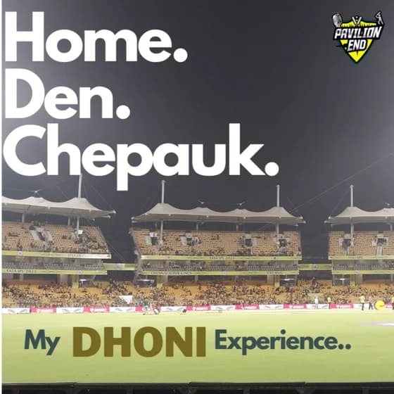 Ep:18. The Dhoni that I witnessed live - My Chepauk experience | Tamil Cricket Podcast