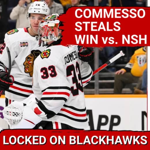 Drew Commesso Records First NHL Shutout | Chicago Blackhawks 5-1-0 in New Year