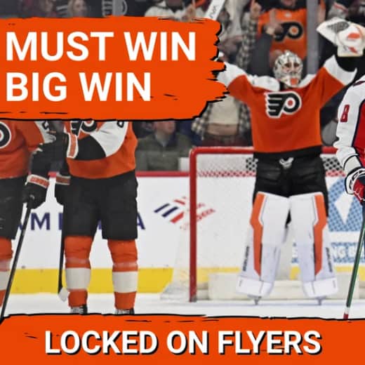 Philadelphia Flyers get a BIG win vs the Caps as Briere tries to quash Michkov vs Tocchet drama