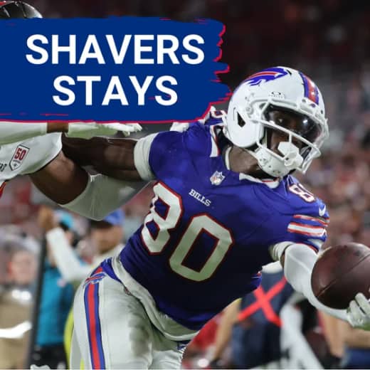 Bills Squad Show: Shavers' BIG BREAK; Evaluating down the initial 53 man roster
