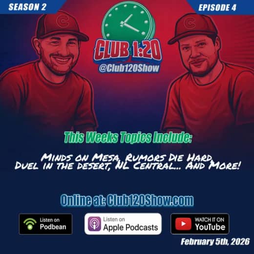 Club 1:20 S2 Ep. 4 | Cubs Spring Training Vibes | Rotation Battles & Rumors | Are We Just Good for the NL Central?