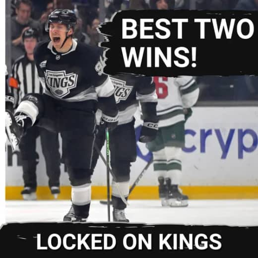 The LA Kings get their best back to back wins of the season using a formula they need to keep going