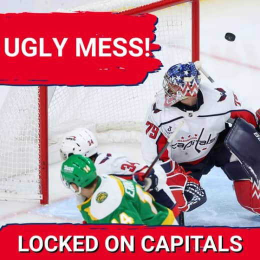EMERGENCY: Washington Capitals’ SLUMP Continues as Charlie Lindgren UNDERPERFORMS Versus Wild