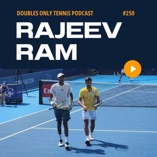 Rajeev Ram Interview: Doubles Tips, New Partnerships, Mixed Doubles, Future Plans, and Fishes