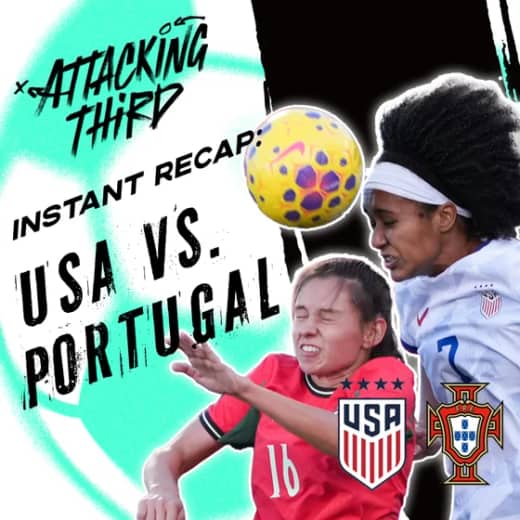 Moultrie brace leads USWNT to revenge win | USA vs. Portugal Recap & Reaction (Soccer 10/26)