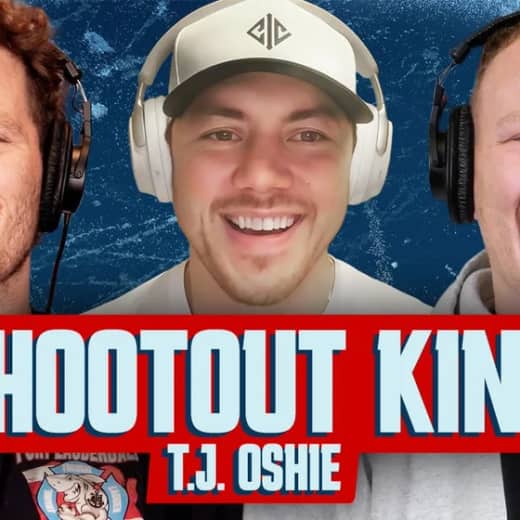T.J. Oshie Reveals Olympics memories, Blues trade frustrations + Jonathan Toews influence
