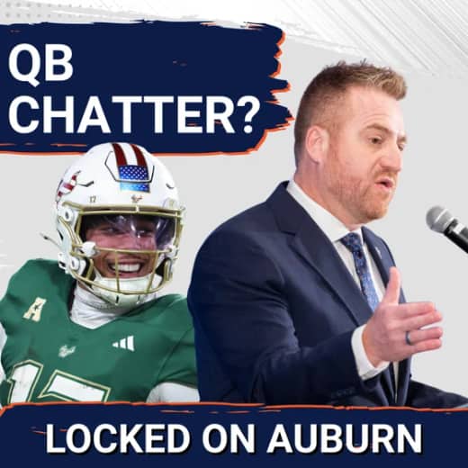 WILD: Auburn, Alex Golesh's QB room could be INSANE if Byrum Brown follows from USF