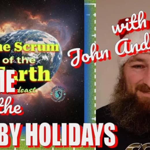 HOME for the RUGBY HOLIDAYS with JOHN ANDERSON!