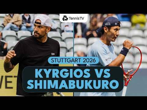 Nick Kyrgios Takes On Sho Shimabukuro | Stuttgart 2026 Highlights