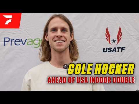 Cole Hocker Going For Double Gold At USA Indoors | Interview