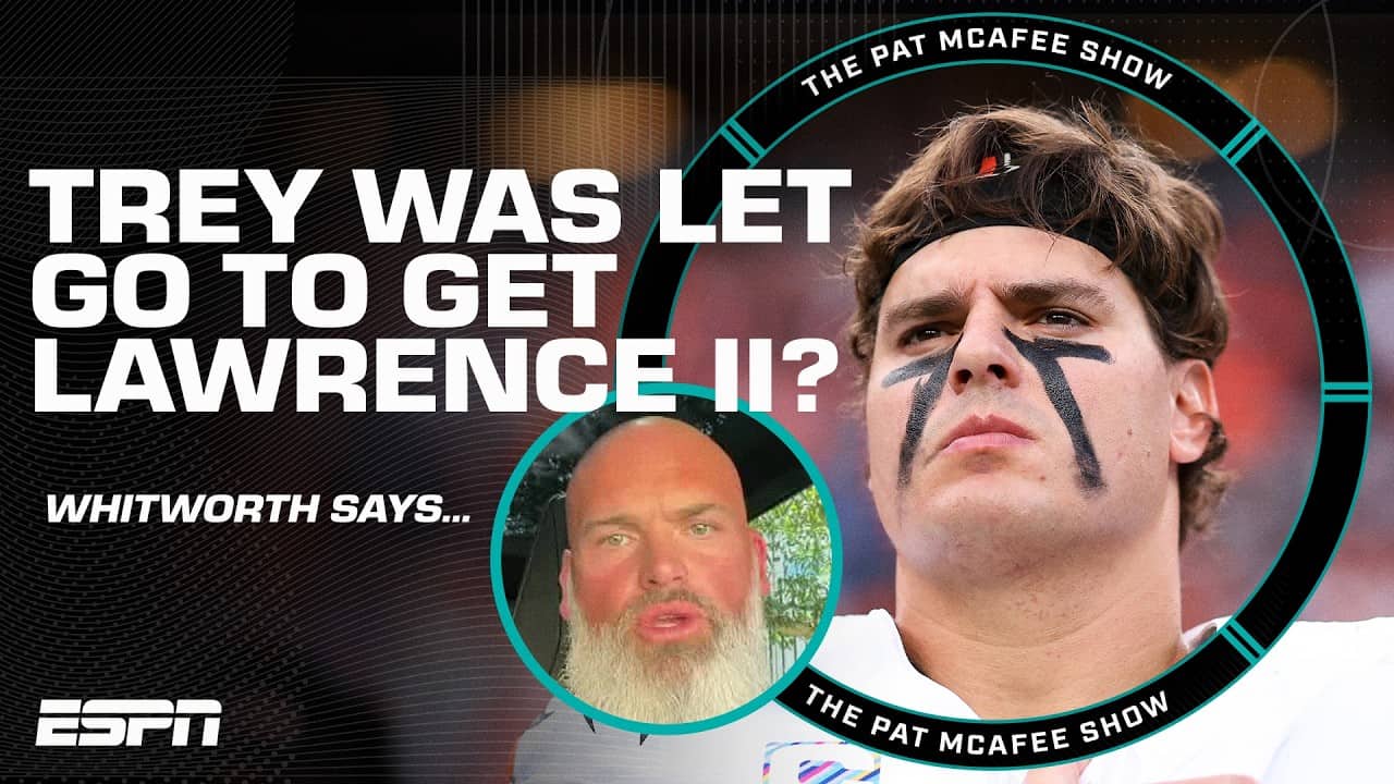 Hendrickson or Lawrence II? Andrew Whitworth chimes in on the Bengals' moves π | The Pat McAfee Show