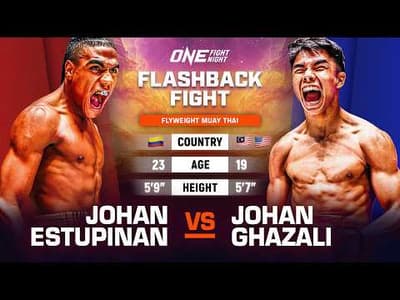 HEATED Battle! When Johan 🇨🇴 Met Johan 🇲🇾 | Muay Thai Full Fight