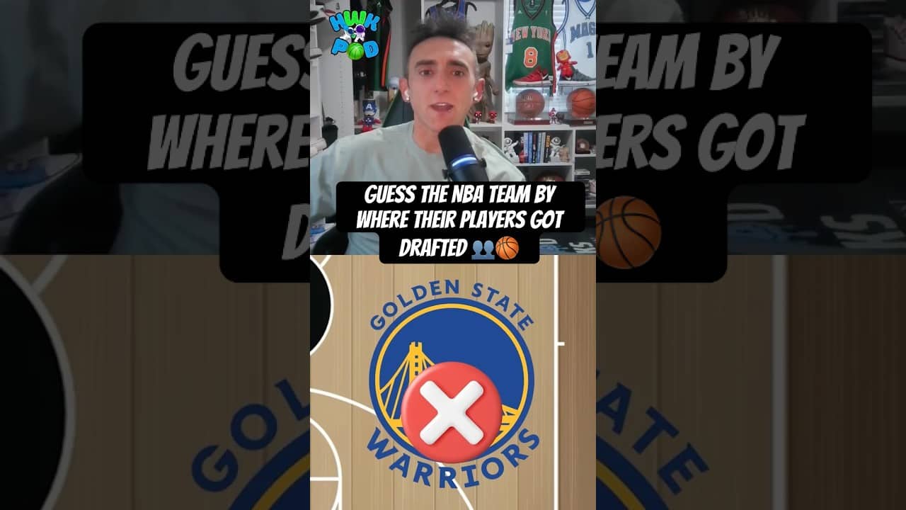 Guess The NBA Team By Where Their Players Got Drafted 👥🏀