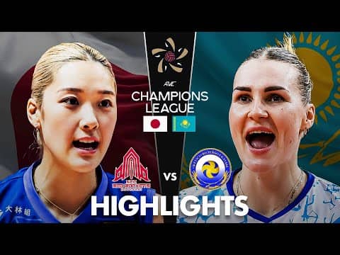 NEC Red Rockets 🇯🇵 vs Zhetysu 🇰🇿 | Highlights | AVC Women’s Champions League 2026 Semi-finals