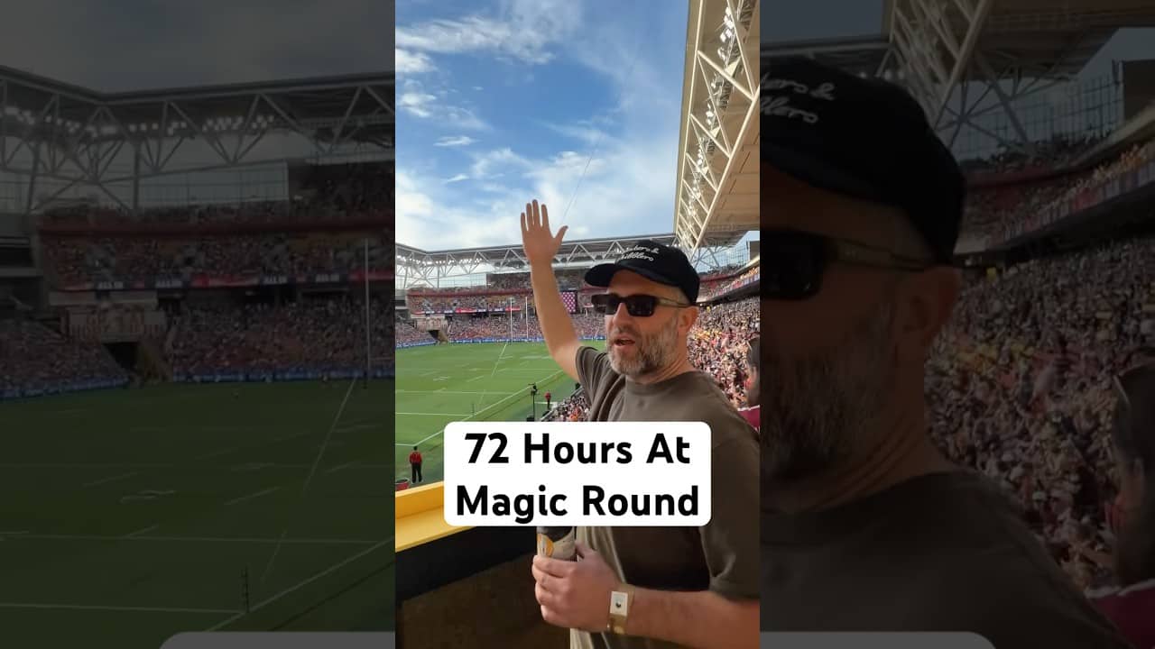 Another #MagicRound for the history books #nrl #rugbyleague #ditl #vlog