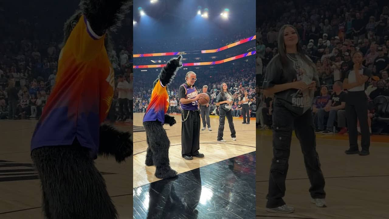 Jeff Hamilton for tonight's first shot! #shorts | Phoenix Suns