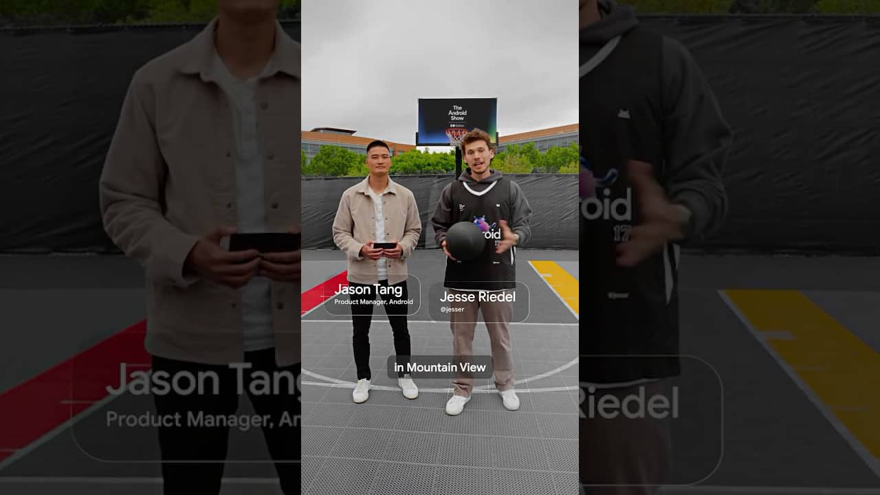 Guess the feature from the Android Show🤔 Sink the shot to lock it in🏀