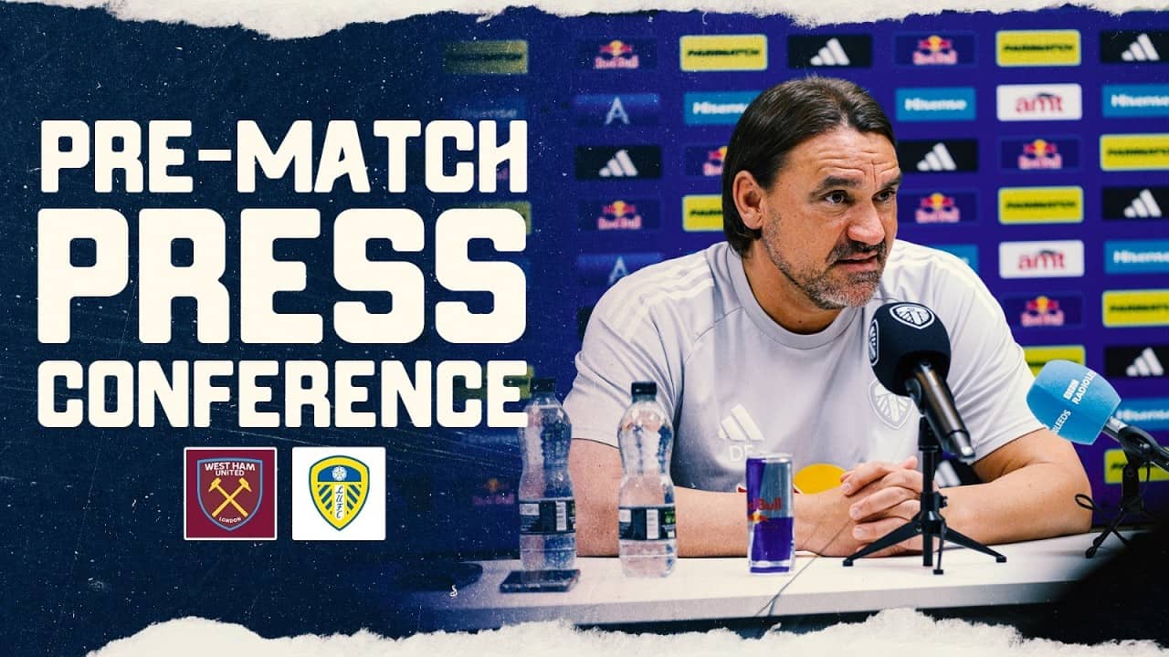 Daniel Farke press conference | West Ham United v Leeds United | Premier League