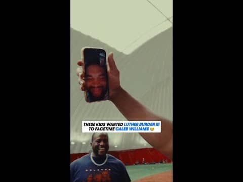 Caleb Williams Makes Kids' Day With FT Call