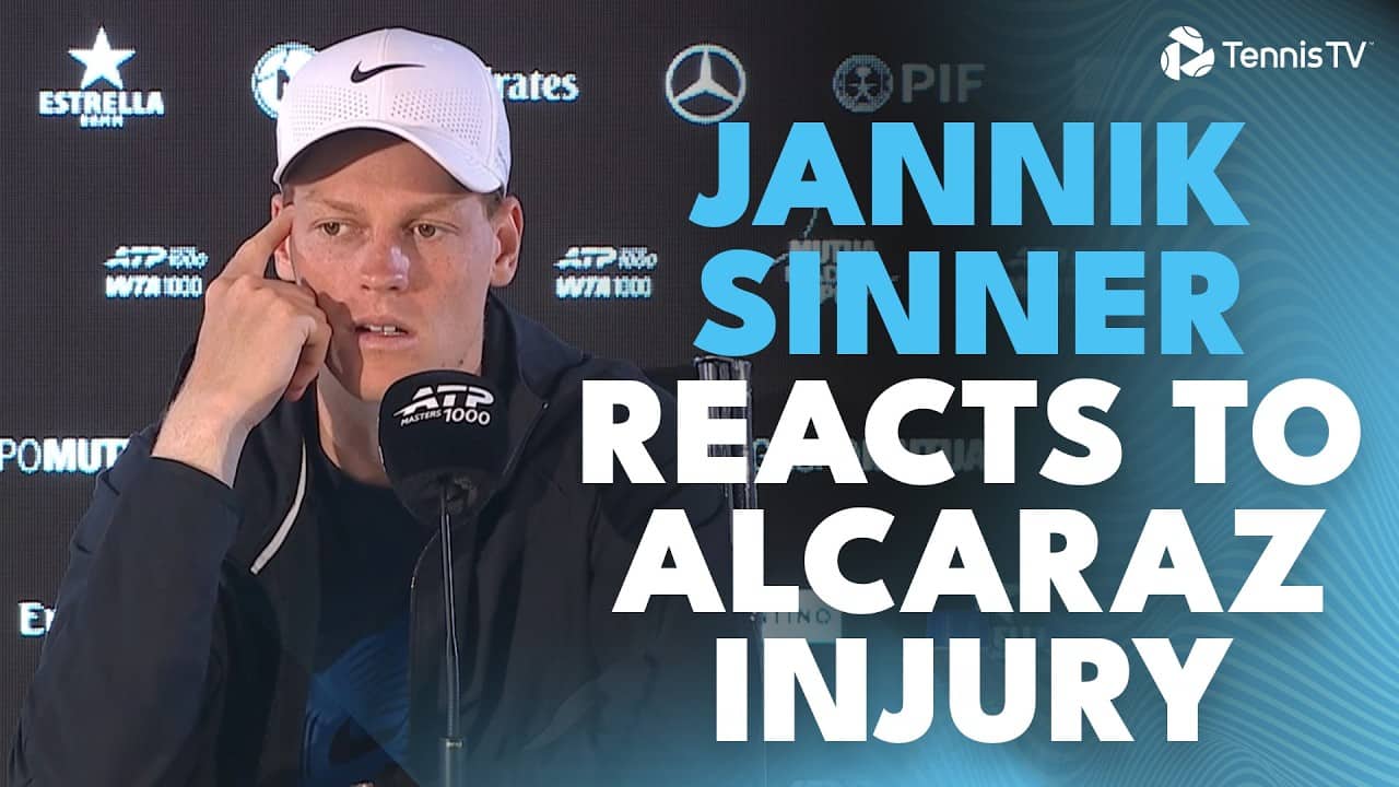 'Tennis Needs Carlos!' π’ Jannik Sinner Reacts to Carlos Alcaraz's Injury| Madrid 2026