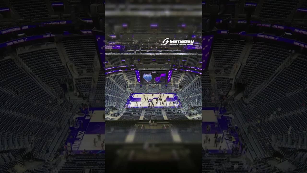 New Delta Center timelapse just dropped ⏳
