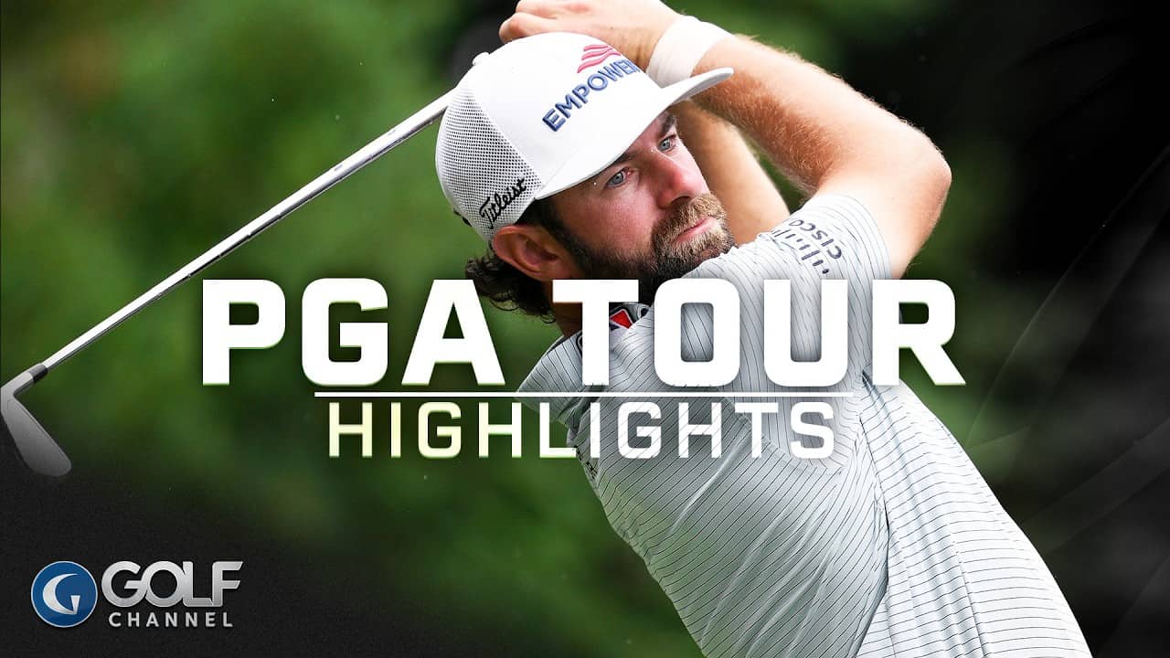 PGA Tour Highlights 2026: Cadillac Championship, Round 4 | Golf Channel