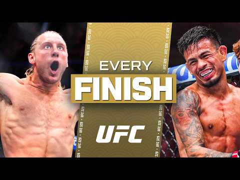 Every Knockout and Submission From UFC 329 | UFC Highlights