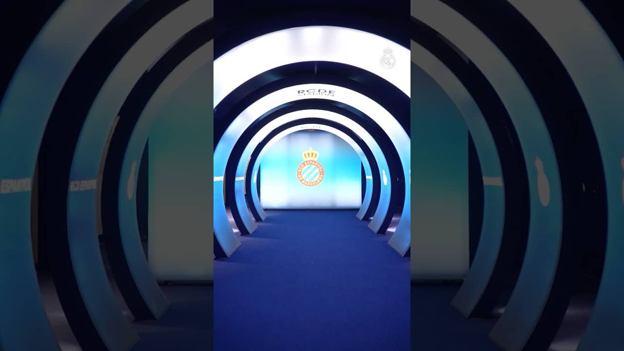 π All set at RCDE Stadium! #realmadrid #matchday