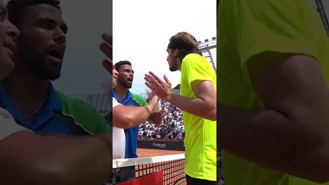 Tensions Rise In Tsitsipas vs Fils π
