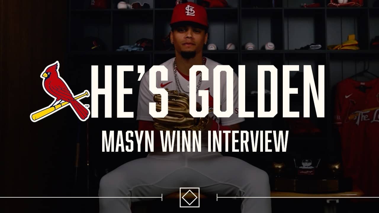 Winn Credits These Former Cardinals With Helping Him Achieve Gold Glove | St. Louis Cardinals