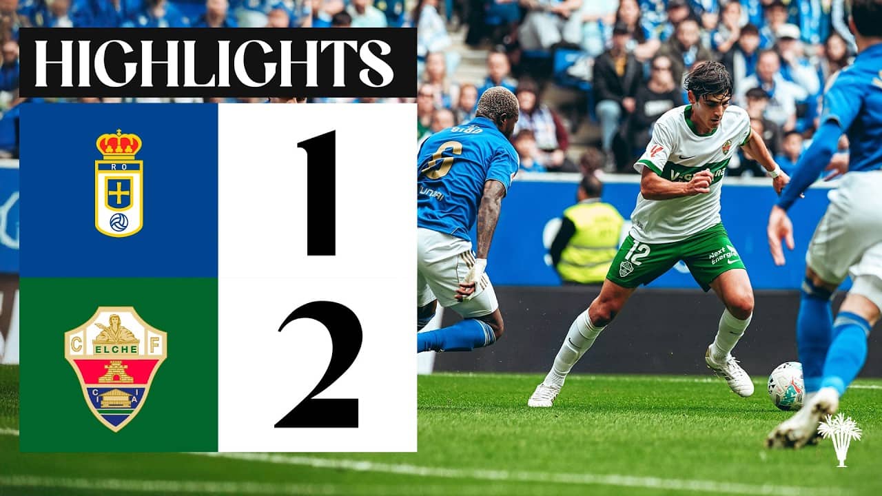 Real Oviedo vs Elche CF (1-2) | RESUMEN | 34 | #LALIGAEASPORTS