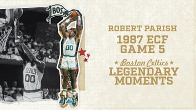 Robert Parish Punches Bill Laimbeer in Game 5 of 1987 Eastern Conference Finals
