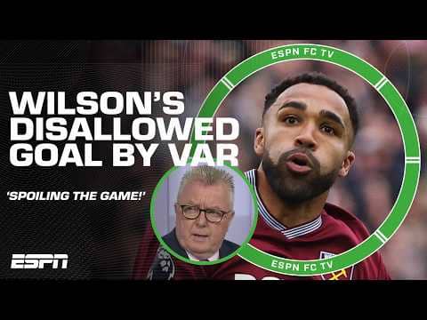 Steve Nicol on Wilson’s disallowed goal vs. Arsenal: IT’S SPOILING THE GAME! 😳 | ESPN FC