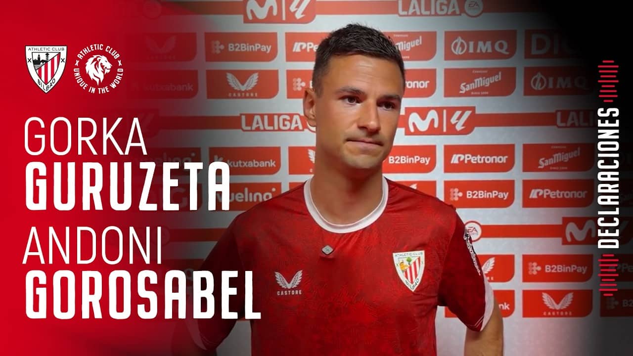 🎙 Gorka Guruzeta & Andoni Gorosabel | post Athletic Club 1-0 CA Osasuna | LaLigaEASports 2025/26 J33