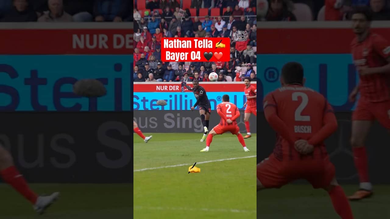 Nathan Tella extends his contract with Bayer 04 until 2031 ✍️