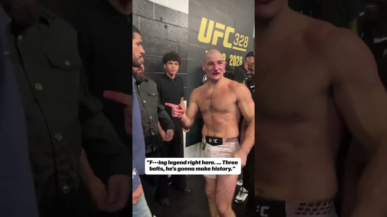 Sean Strickland had high praise for Alex Pereira after his #UFC328 win‼️