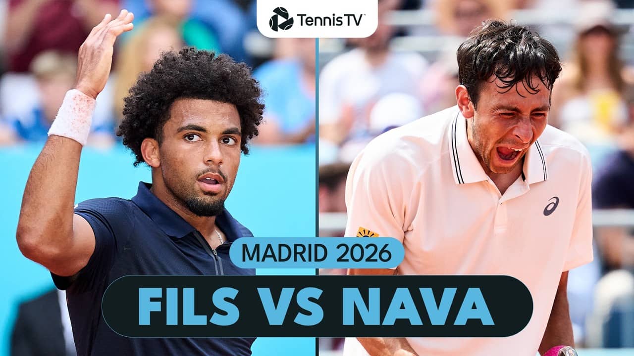 Arthur Fils vs Emilio Nava Match Highlights | Madrid 2026