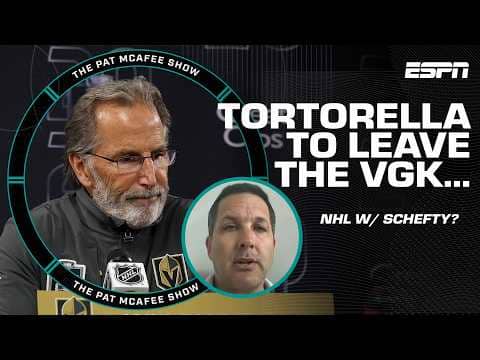 John Tortorella WILL NOT RETURN to the Golden Knights šØ SCHEFTY reports?! | The Pat McAfee Show