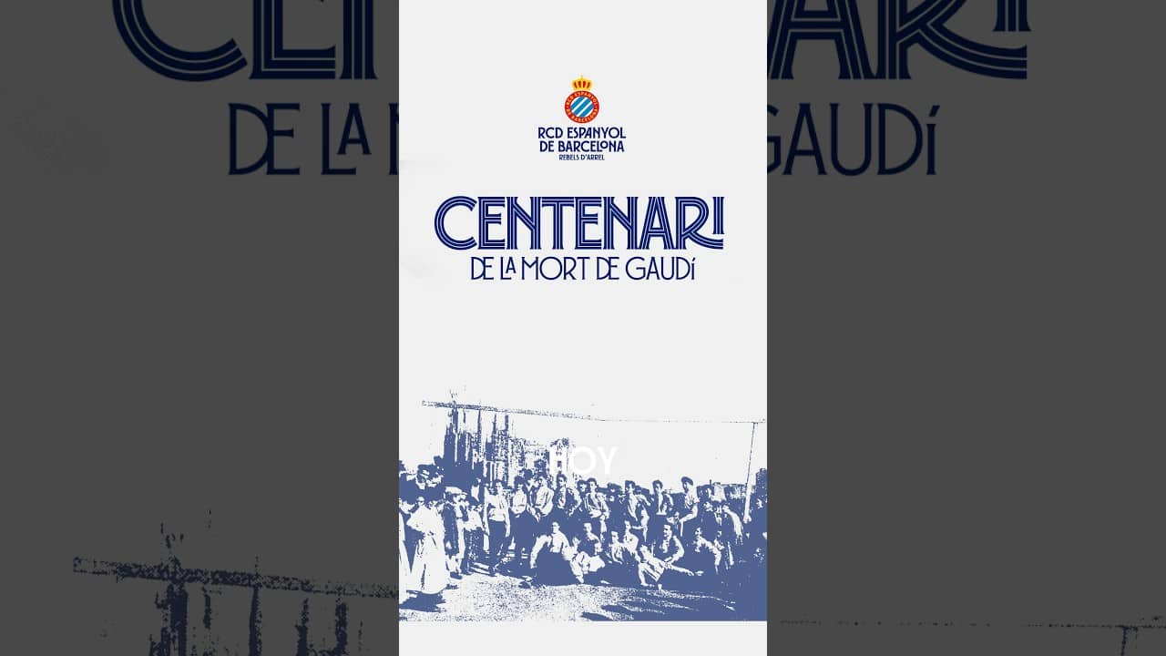 La #sagradafamilia y nuestros orígenes 🤍💙 ¿Os la sabíais? #RCDE #Espanyol #Barcelona