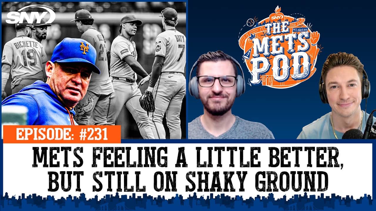 The Mets show slight signs of life, can they get back up on their feet? | The Mets Pod