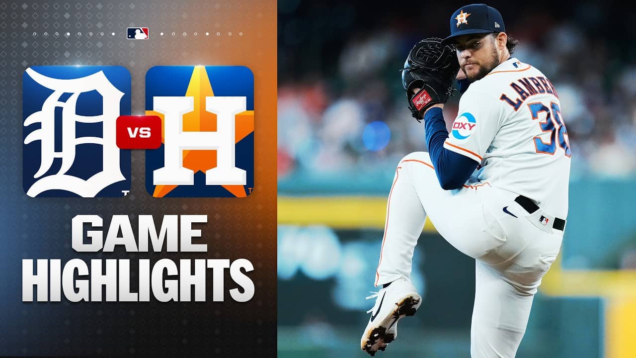Tigers vs. Astros Game Highlights (6/17/26) | MLB Highlights
