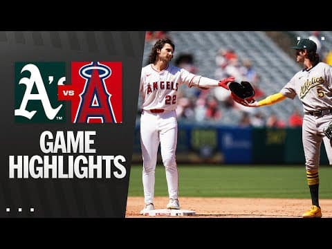 A's vs. Angels Game Highlights (9/7/25) | MLB Highlights