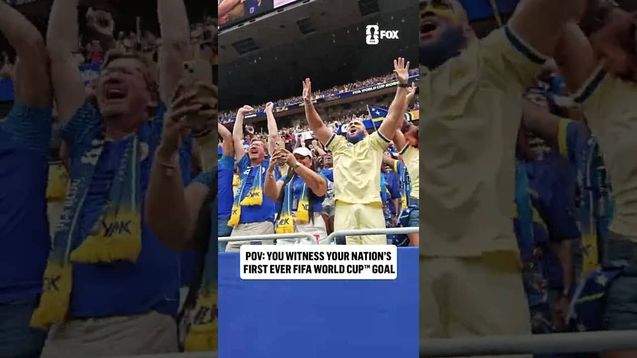 What a moment for the Curaçaoan fans in Houston 🇨🇼