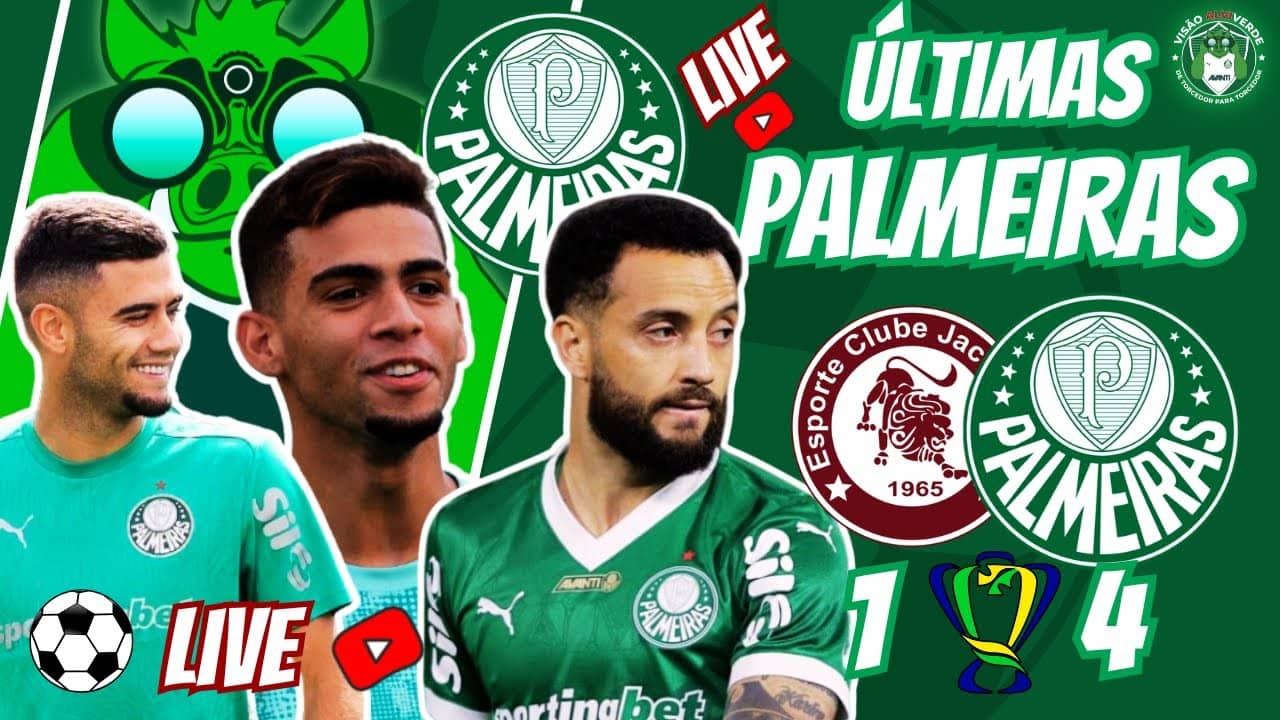 🚨#AOVIVO - PEGA A VISÃO: PÓS-JOGO JACUIPENSE 1X4 PALMEIRAS | BRASILEIRÃO E MUITO MAIS DO VERDÃO